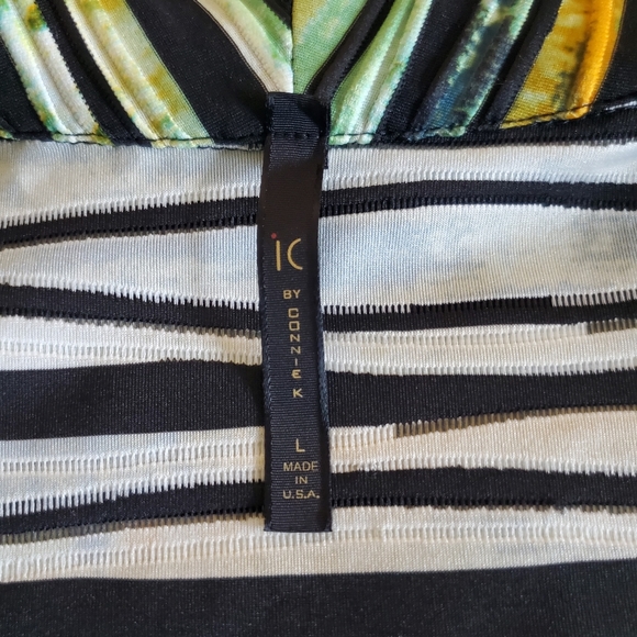 IC by Connie K one button jacket muti color L - Picture 3 of 9